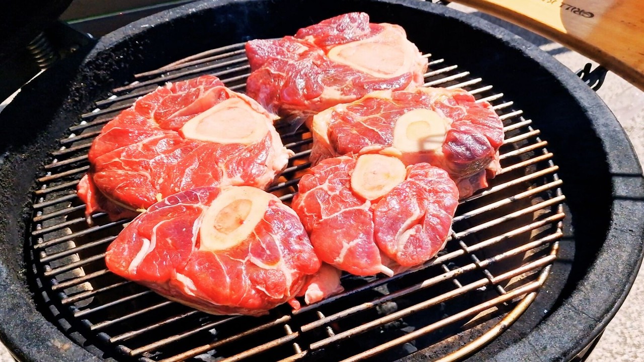 Goleń wołowa grillowana lub pieczona - Praktyka u Praktyka
