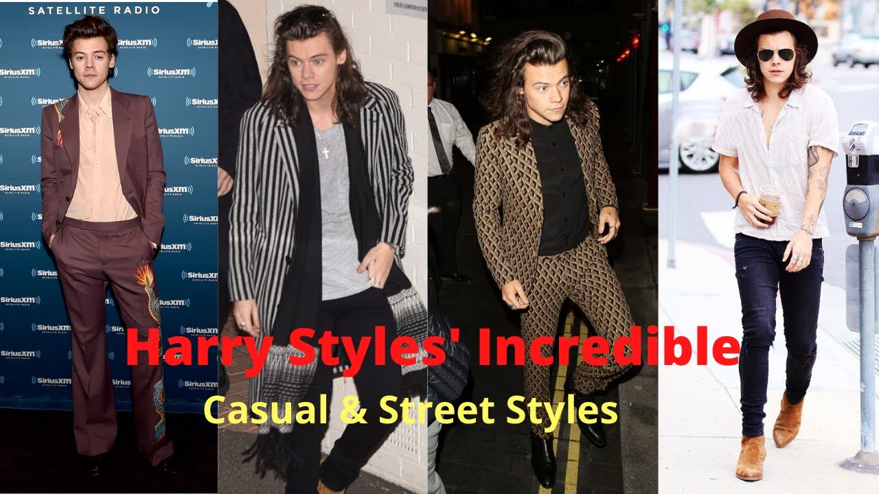 Harry Styles' Incredible Casual  & Street Styles