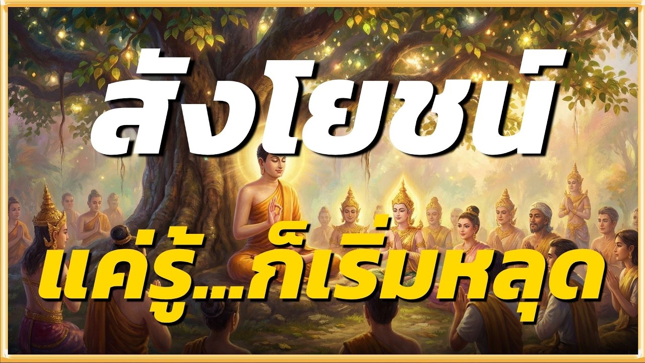 สังโยชน์ ๑๐  ปล่อยวางขั้นสูงสุด แค่รู้สิ่งนี้...ก็เริ่มหลุด | ปริศนาธรรม