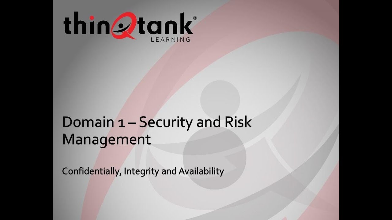 thinQtank Learning Training Camp - ISC2 CISSP (Confidentiality, Integrity and Availability)