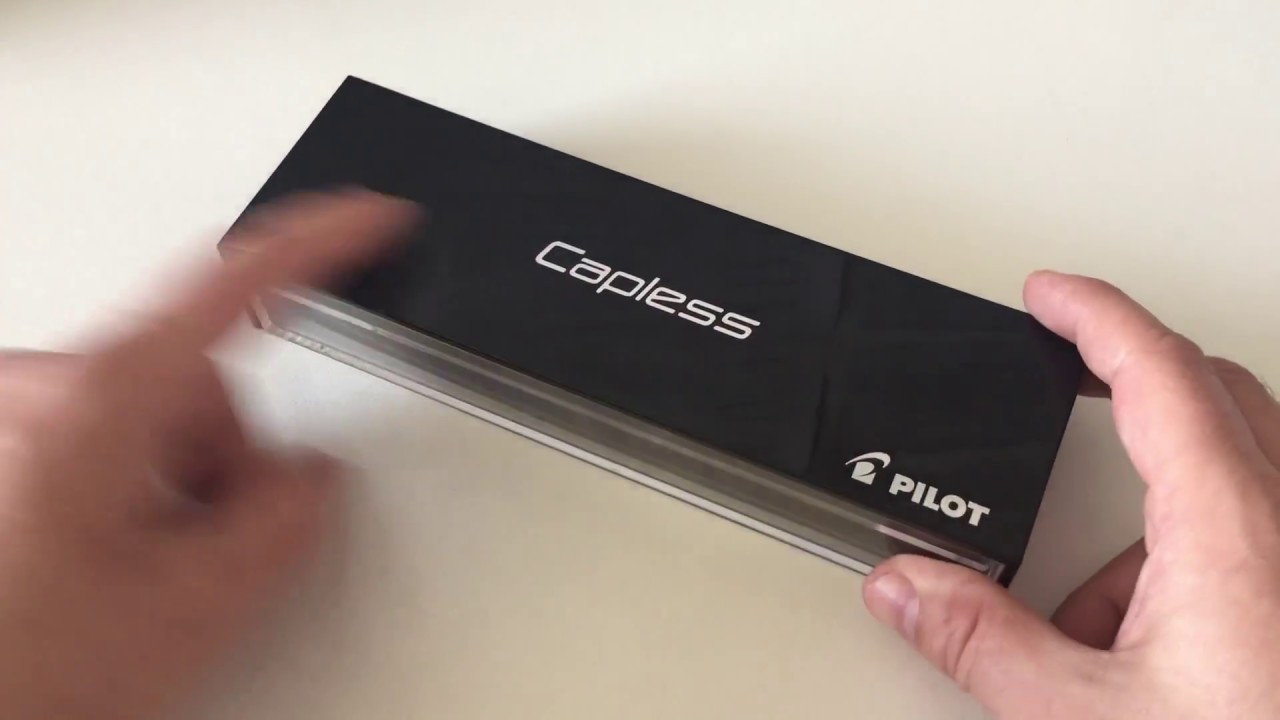 Обзор перьевой ручки Pilot Capless/Vanishing Point
