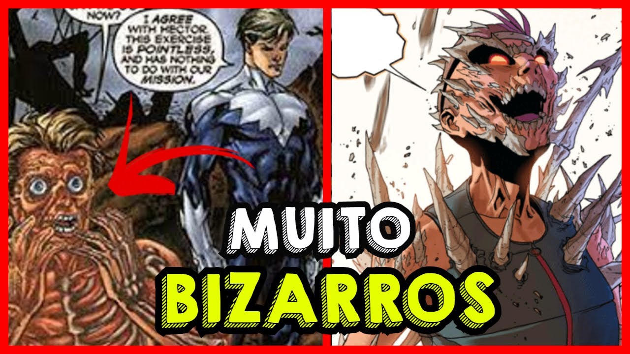 OS MUTANTES MAIS BIZARROS, NOJENTOS E INÚTEIS DA MARVEL! Part 3