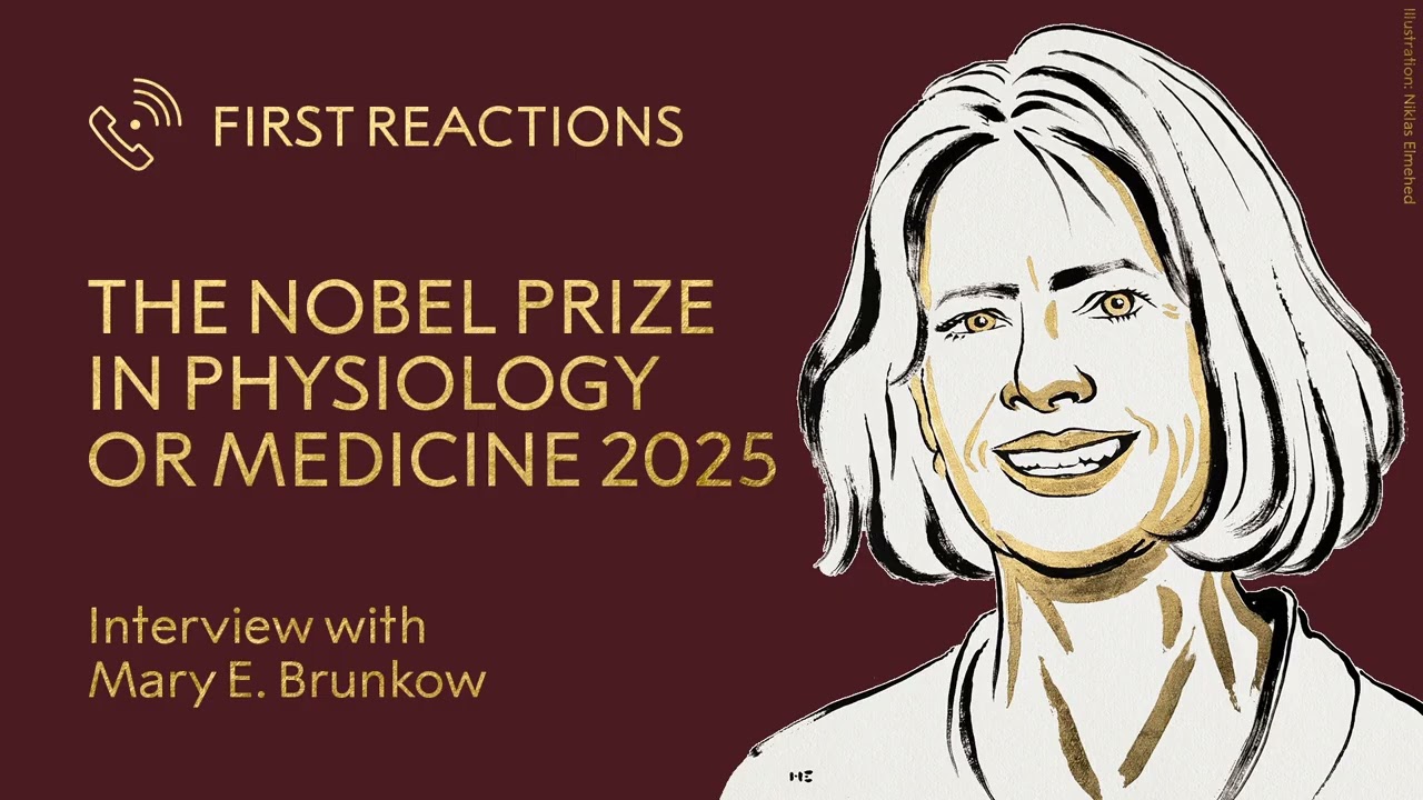 First reactions | Mary Brunkow, Nobel Prize in Physiology or Medicine 2025 | Telephone interview
