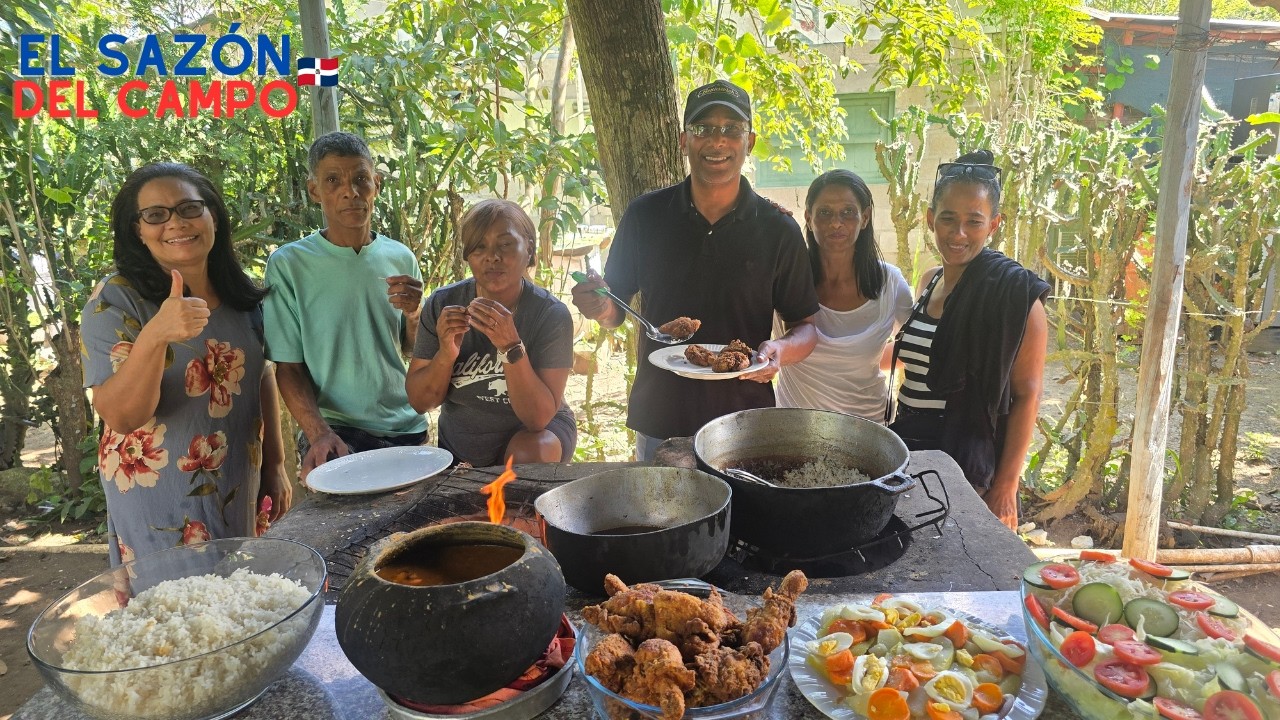 Pollo Frito a Leña La Receta Auténtica Dominicana EL SAZÓN DEL CAMPO RD
