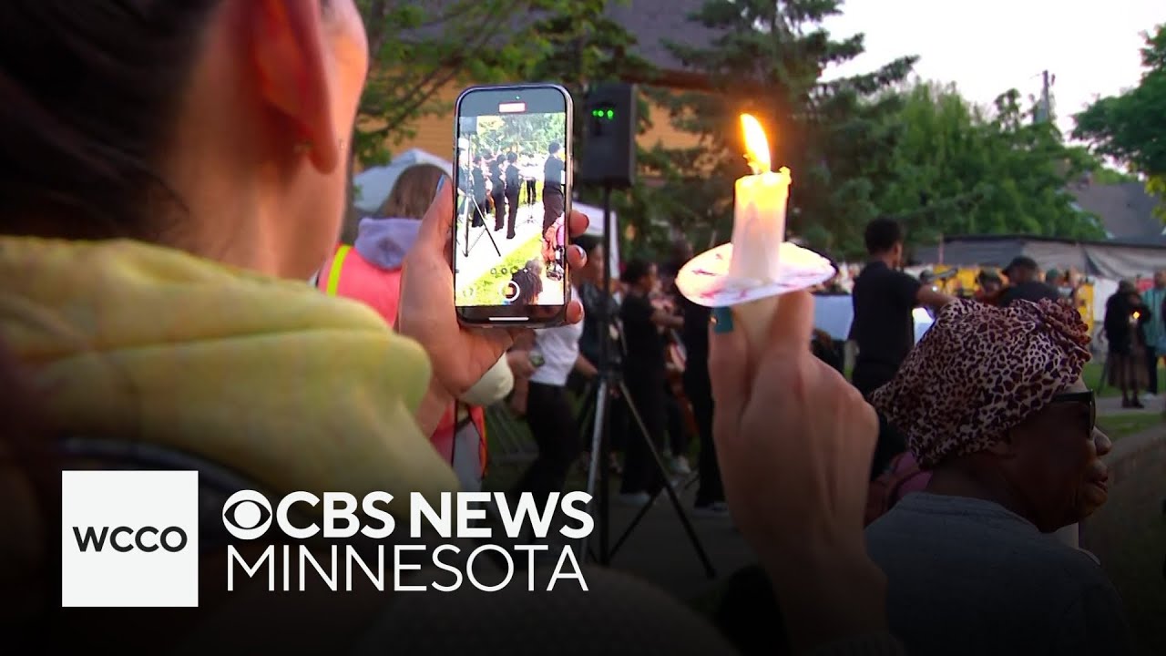 A vigil marked five years since George Floyd's murder in Minneapolis