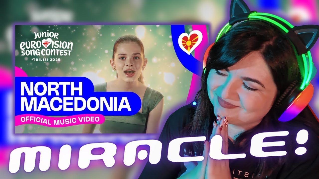 Nela Mancheska - Miracle | North Macedonia 🇲🇰 Junior Eurovision 2025 | SPANISH REACTION