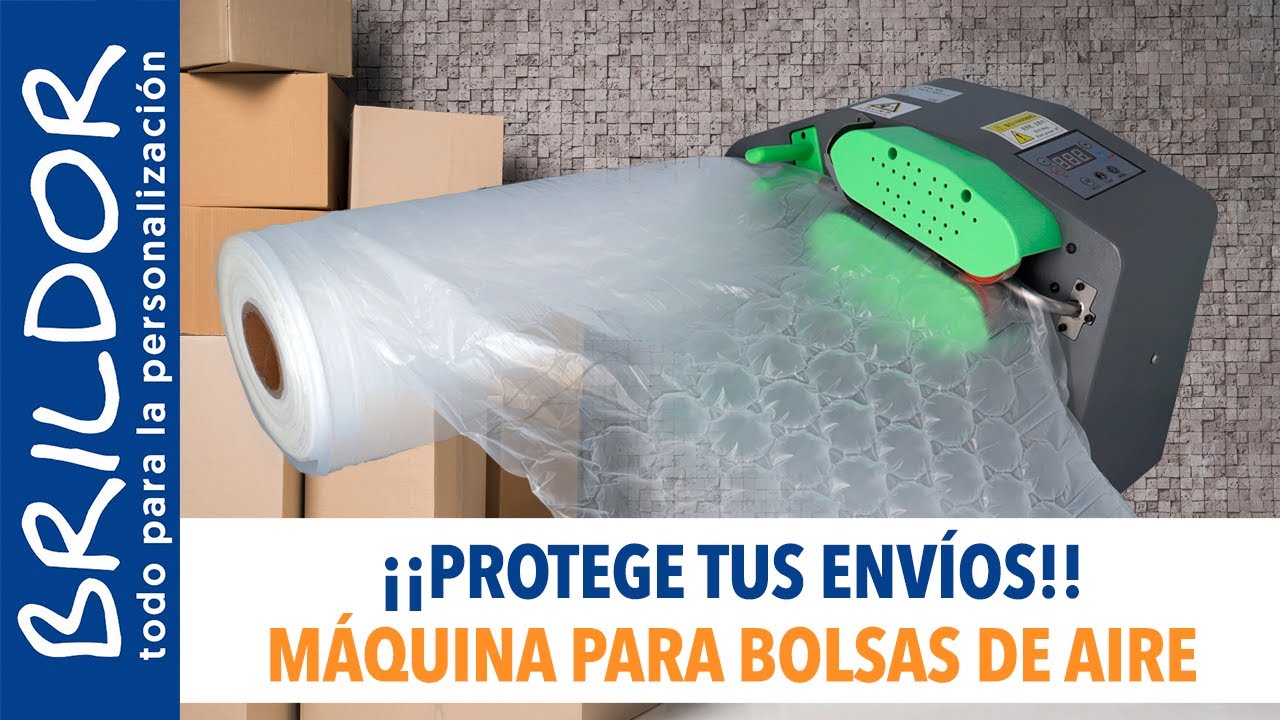 📦 Protege tus envíos con bolsas de aire para embalajes 💨