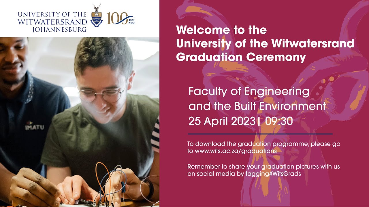 Graduation Ceremony 18 (Engineering and the Built Environment)