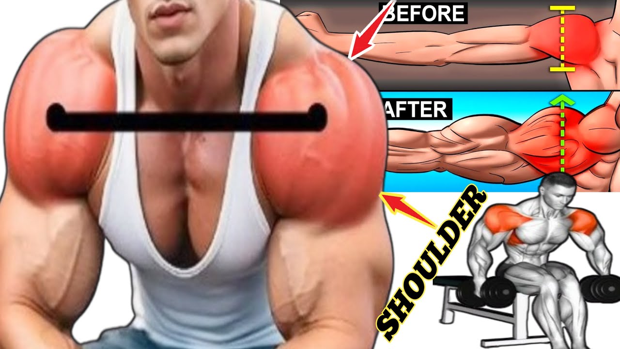 7 Best Shoulders Exercises | Shoulder workout - only dumbbells