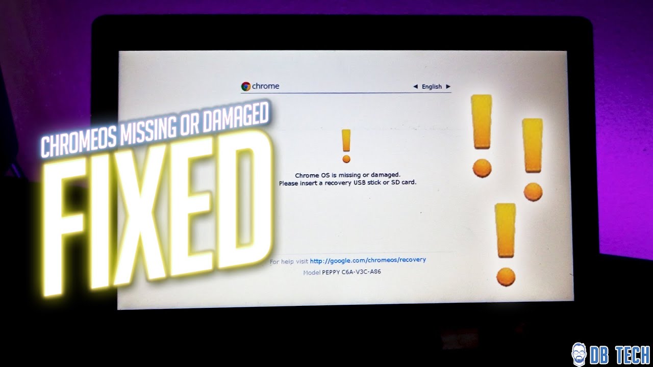 ChromeOS is Missing or Damaged - Fixed!
