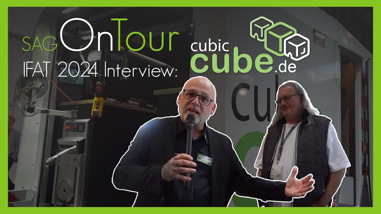 SAG OnTour: IFAT 2024 INTERVIEW - CubicCube
