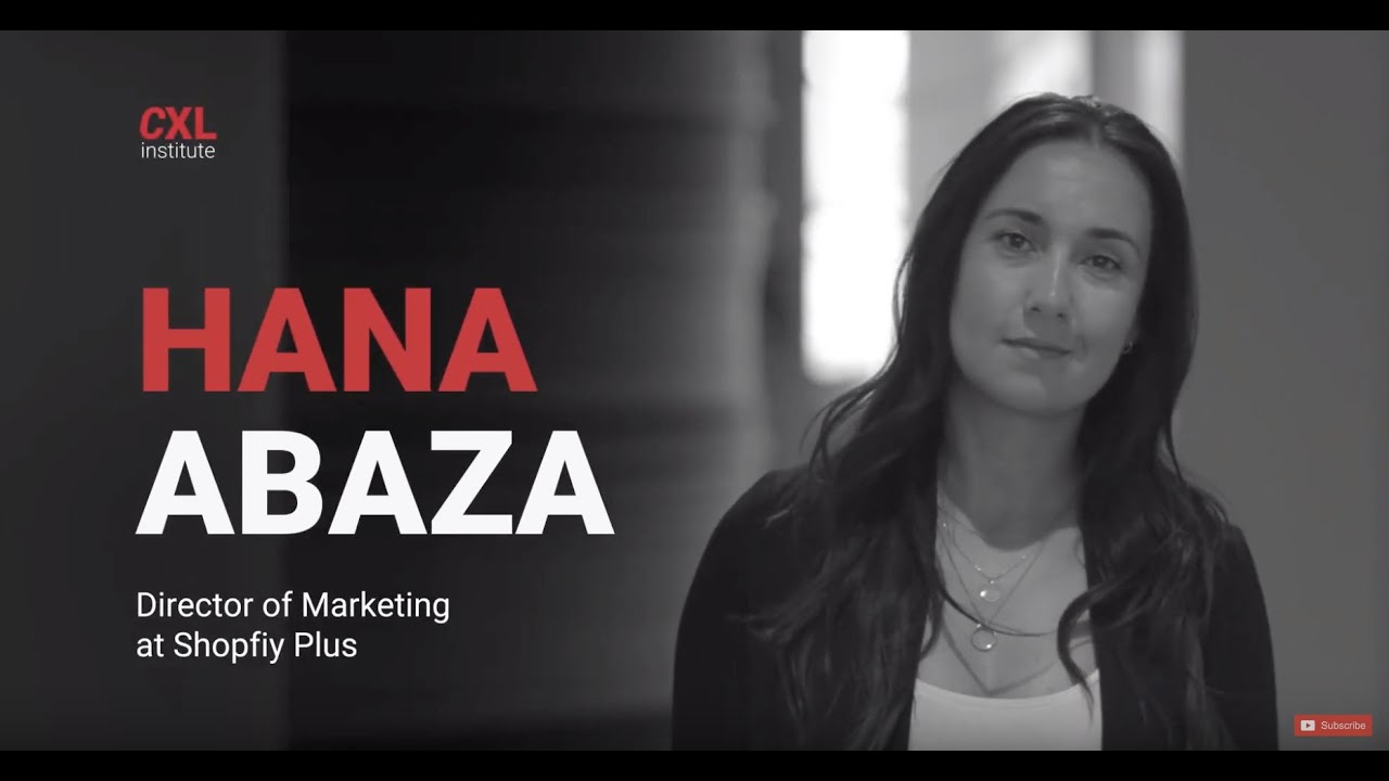 Hana's story: Becoming the best | CXL Institute