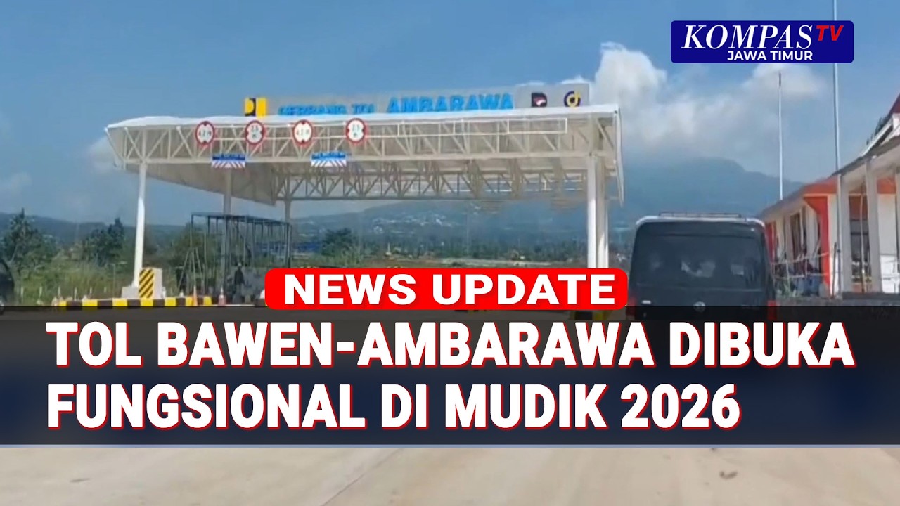 Mudik 2026: Tol Bawen-Ambarawa Dibuka Fungsional, Gubernur Jateng Tinjau Langsung Exit Ambarawa