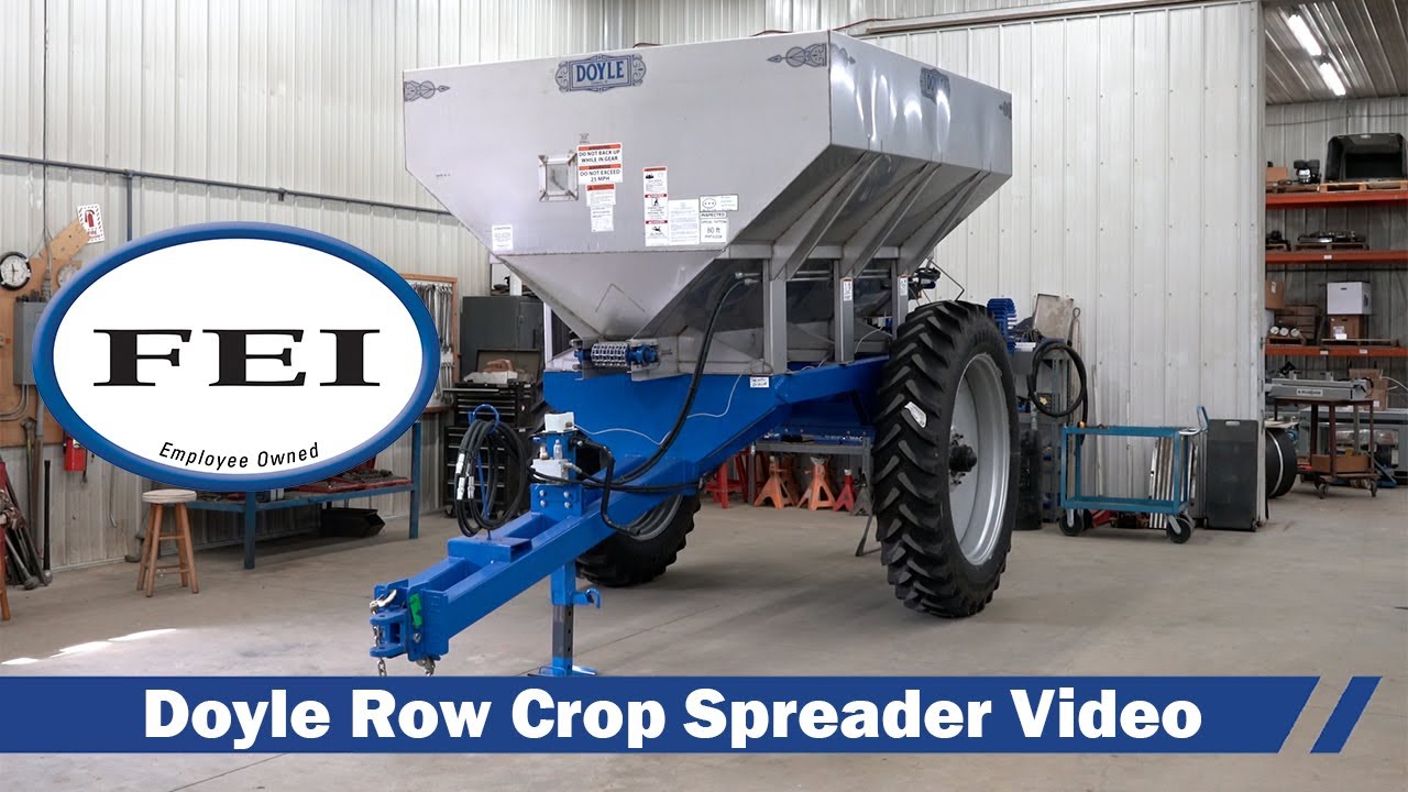 Doyle 8 and 10-Ton Row Crop Spreaders Video