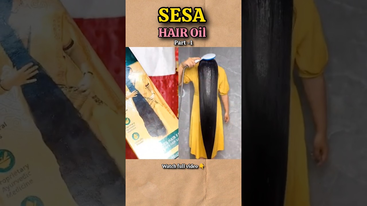 Sesa hair Oil #sesa #hairoil #hairgrowth #shorrts #foryou