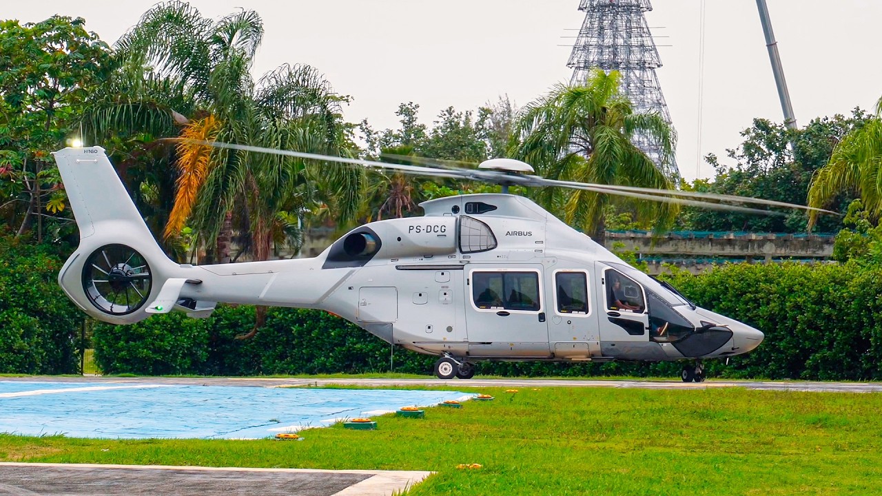 Helicopter Action -  Airbus H160B, Bell 505, Agusta A109