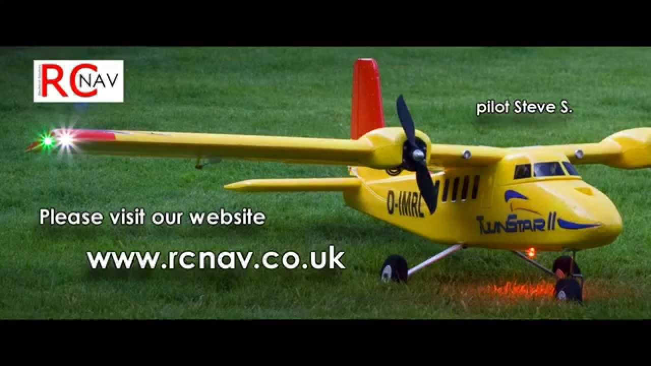 TwinStar II with Lighting System, Brushless and Landing Gear Mods, Steve & Mariusz