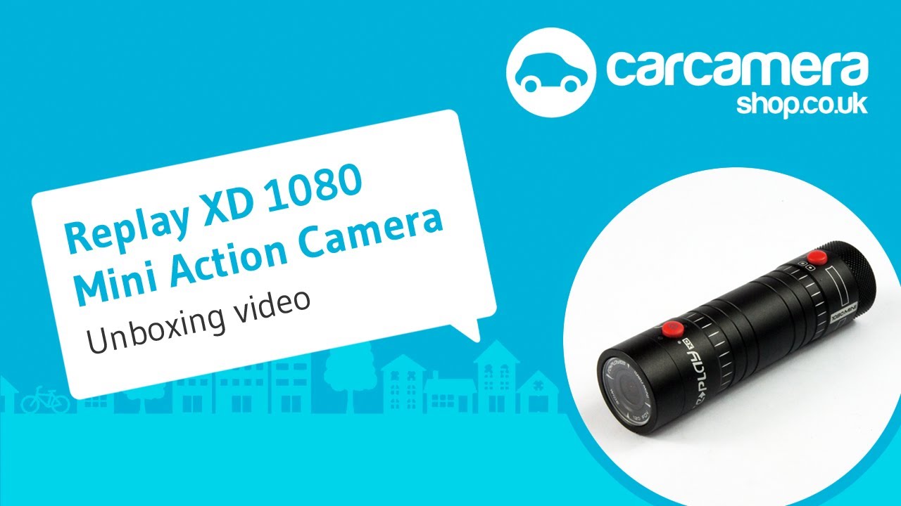 Replay XD 1080 Mini Action Camera Unboxing