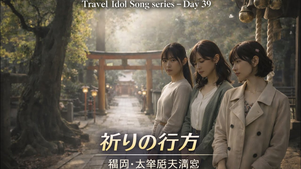 【太宰府天満宮 アイドル】祈りの行方｜Travel Idol Song series – Day 39（福岡・太宰府天満宮）