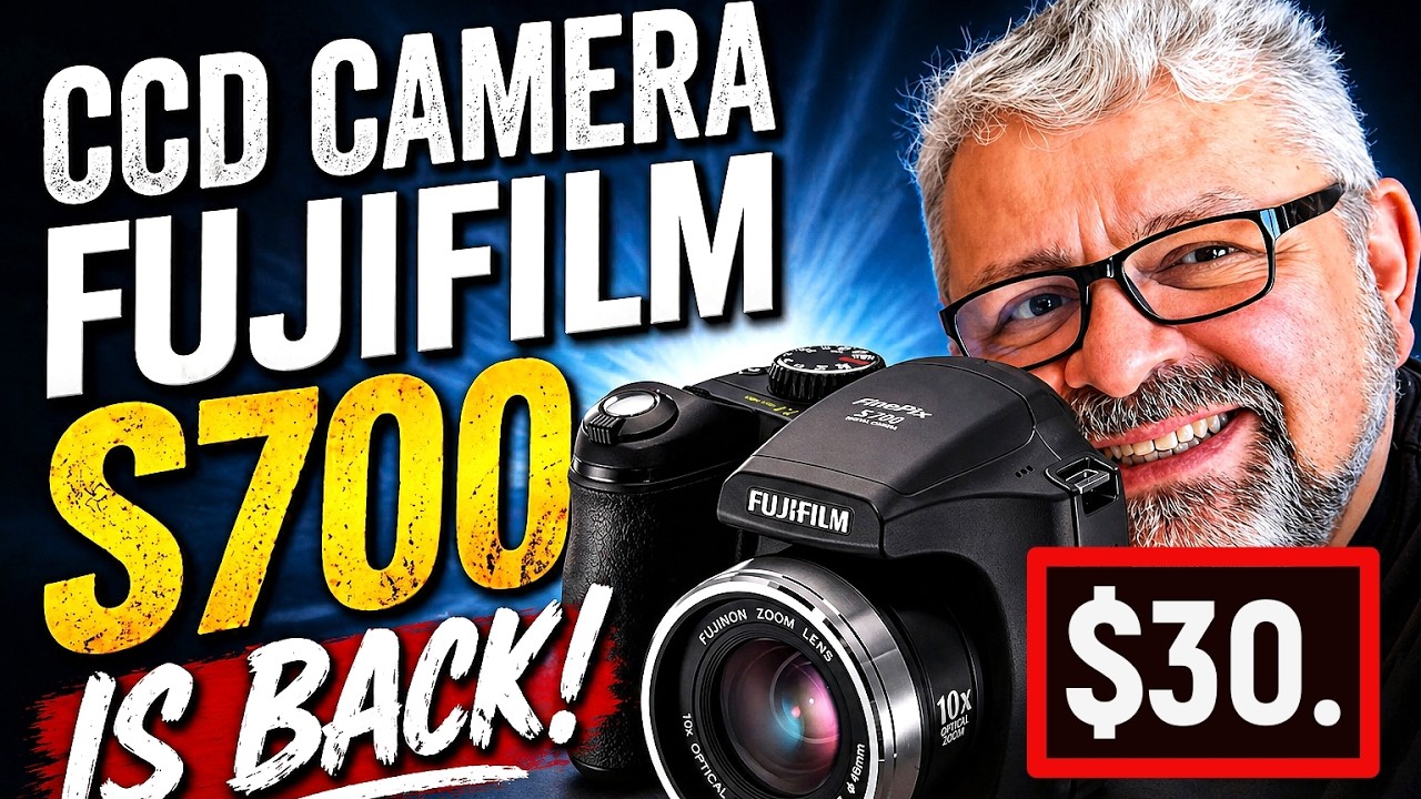 Nikon Z9 $4,500. or Fujifilm S700 Camera $30. with a CCD Film Like Sensor Photography Class 281