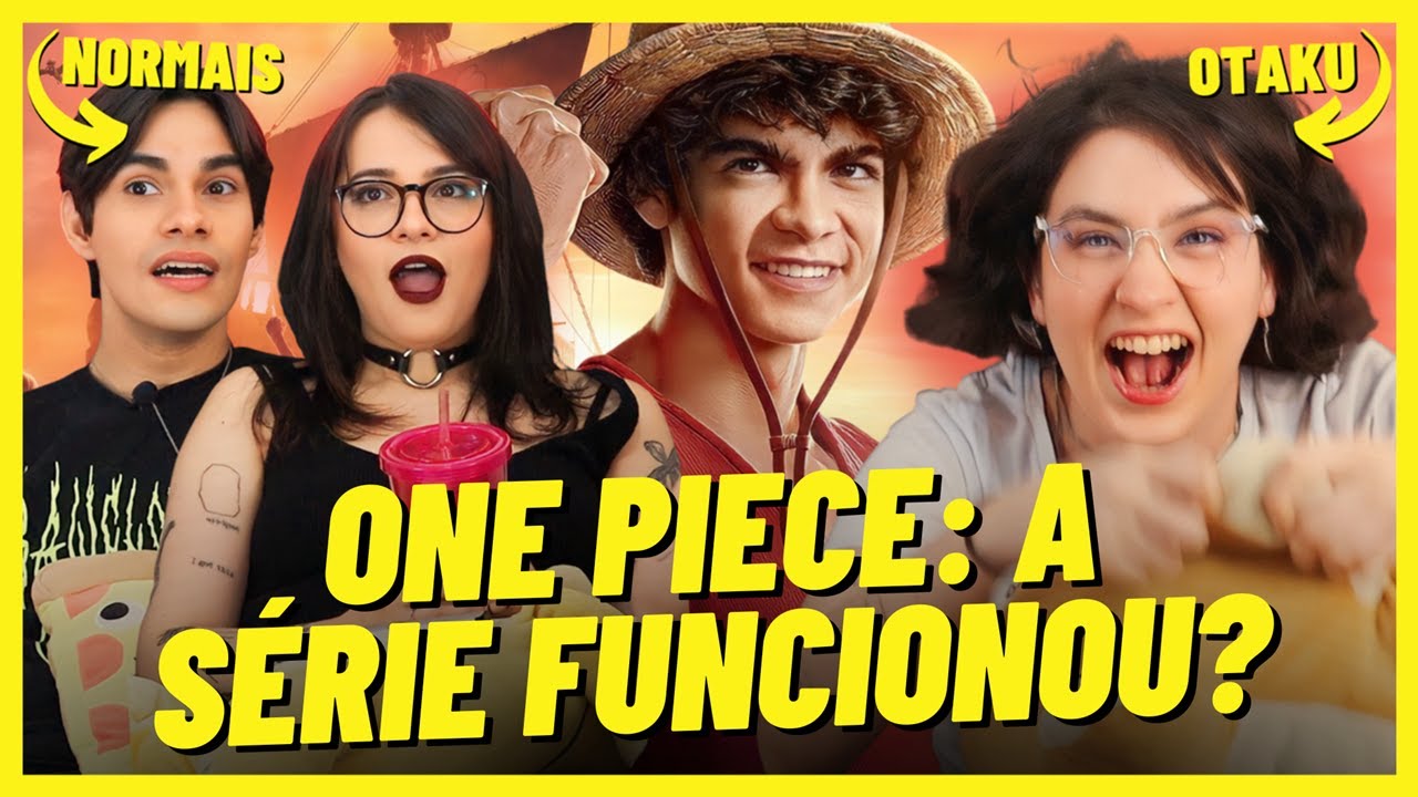 ONE PIECE: UMA OTAKU E DUAS PESSOAS NORMAIS ASSISTEM AO PRIMEIRO EPISÓDIO ☠️ | Três de Outubro