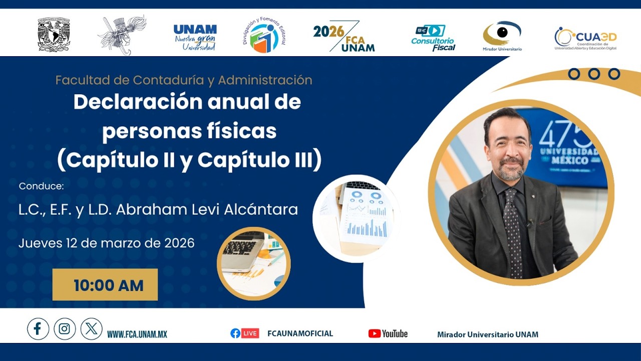 Declaración anual de personas físicas( Capítulo II y Capítulo III  )