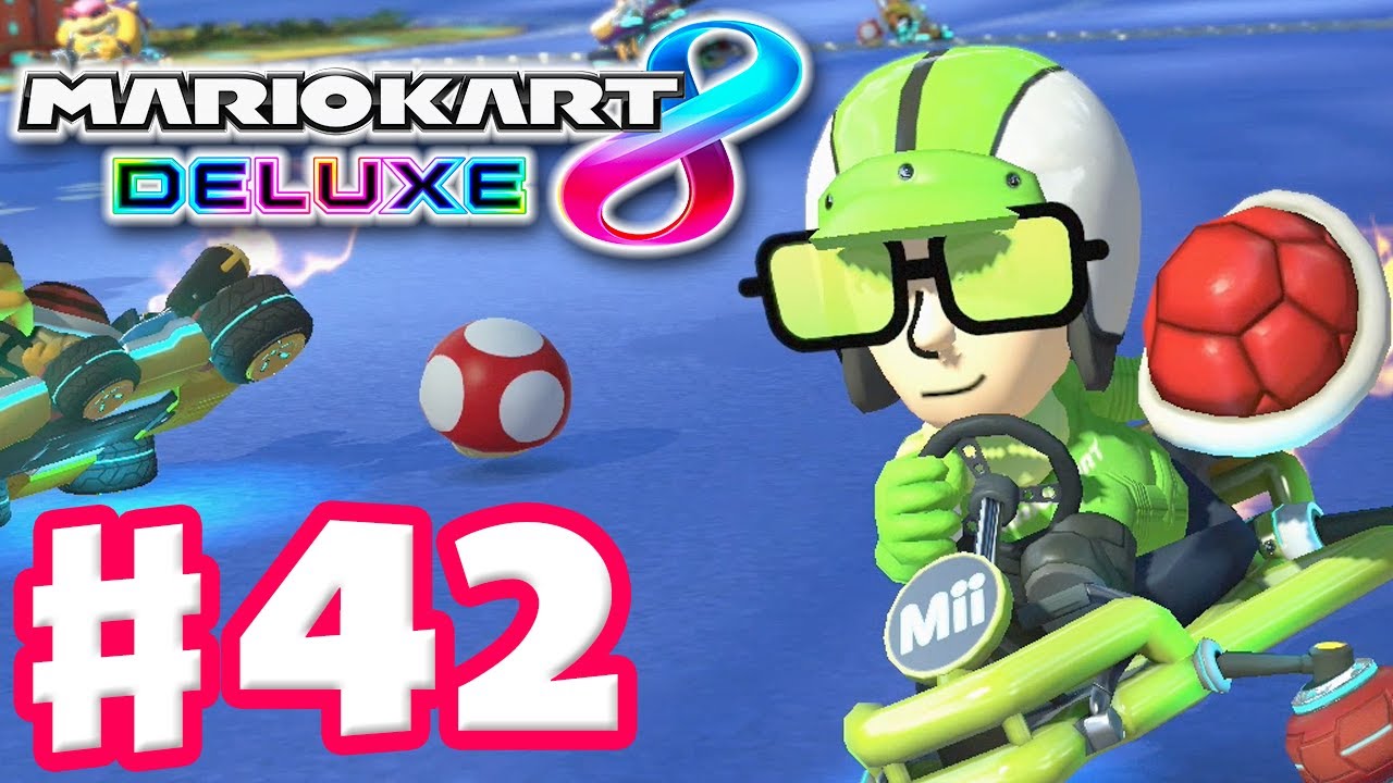 ZackScott Mii! Time Trials, Online Multiplayer - Mario Kart 8 Deluxe - Gameplay Walkthrough Part 42