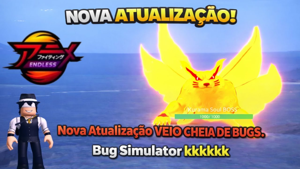A NOVA ATUALIZAÇÃO do Anime Fighting Simulator VEIO CHEIA DE BUGS?! 😱 | Veja o que aconteceu