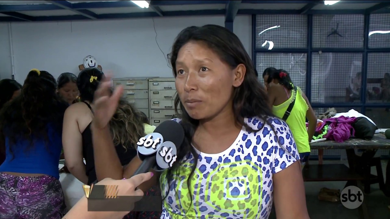 SBT PARÁ (27.07.18) Warao refugiados em Belém: Indígenas participam de oficinas de capacitação