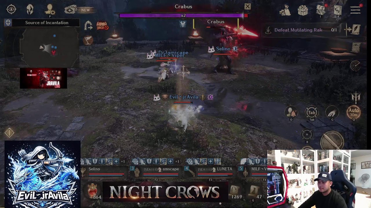 Crusade enemy last night is Bot?