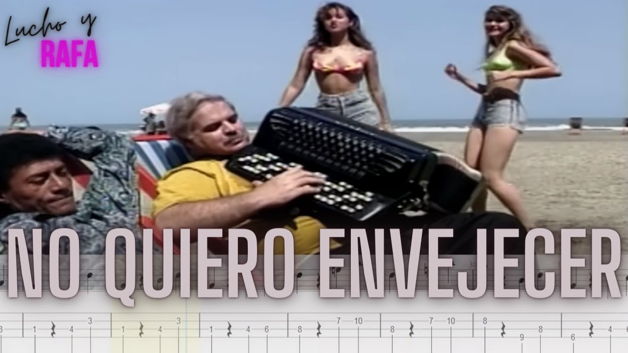 No Quiero Envejecer - Lucho y Rafa - Bajo electrico COVER + TAB