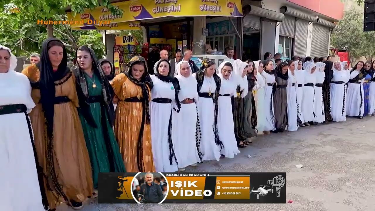 Hunermend Dilyar Çûme Cizîrê û De malê min ji folklor من التراث الكردي