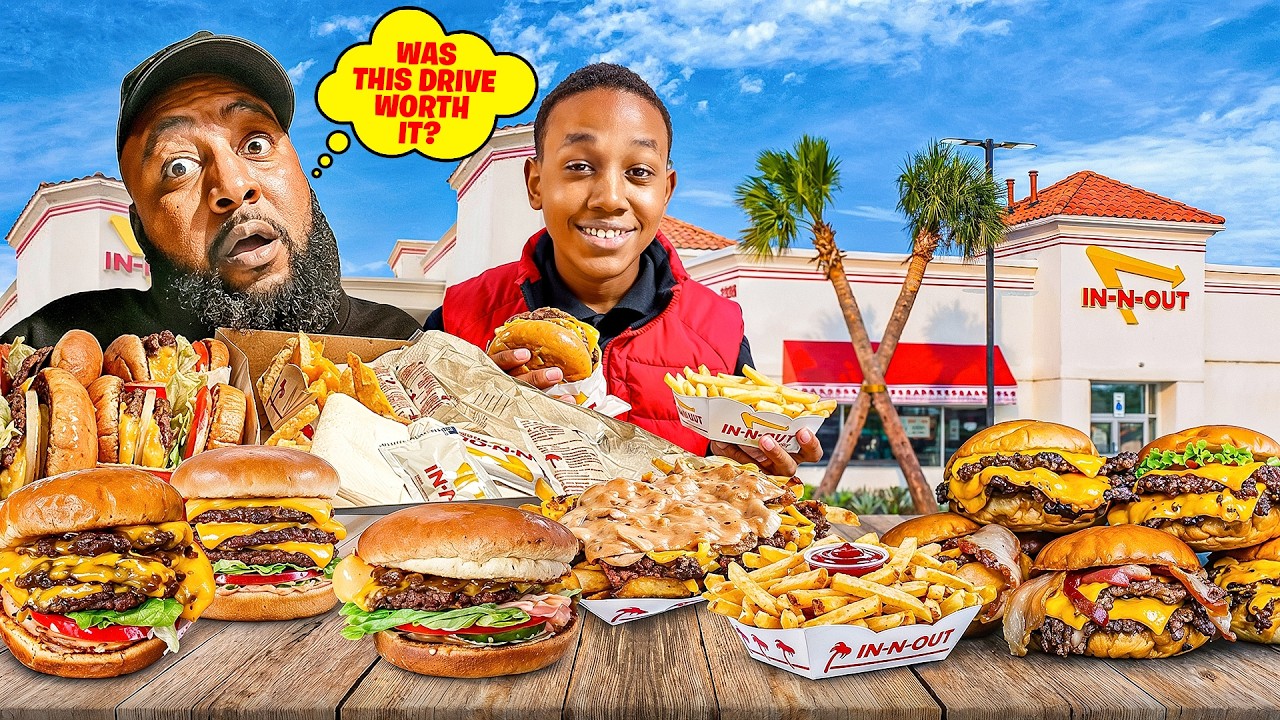We Drove 3 HOURS to try In-N-Out Burger in Tennessee - FIRST TIME EVER! Worth the Hype?