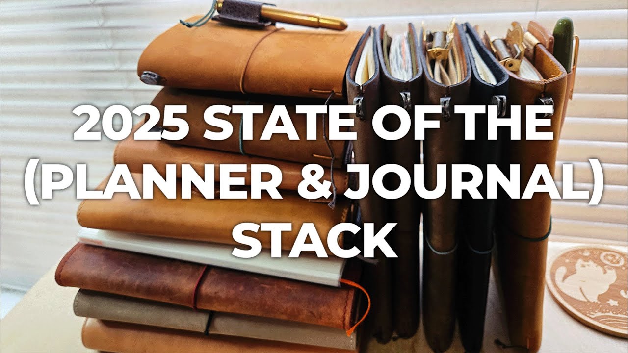 2025 Mid-Year State of the (Planner & Journal) Stack (Hobonichi, Traveler's Company & More)
