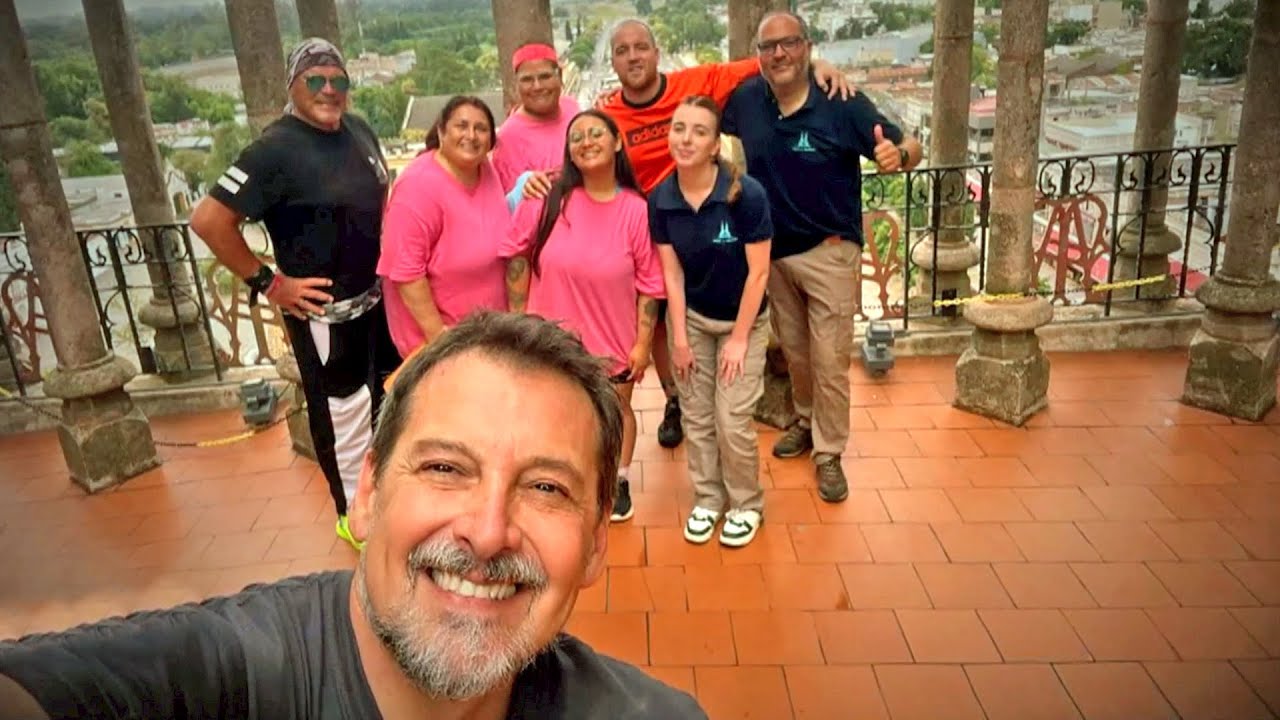 Un desafío diferente: subir por escalera a las torres de la Basílica de Luján... ¿Cuánto les costó?