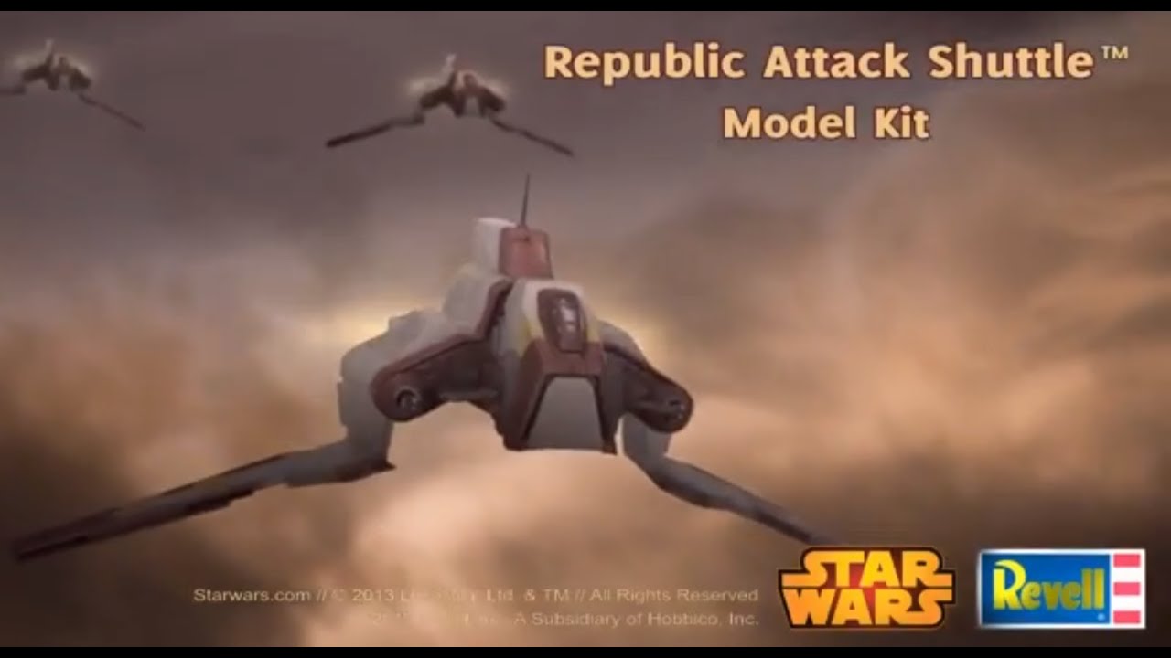 Revell Republic Attack Shuttle | SnapTite Star Wars kit