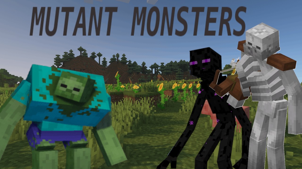 обзор мода Mutant Monsters