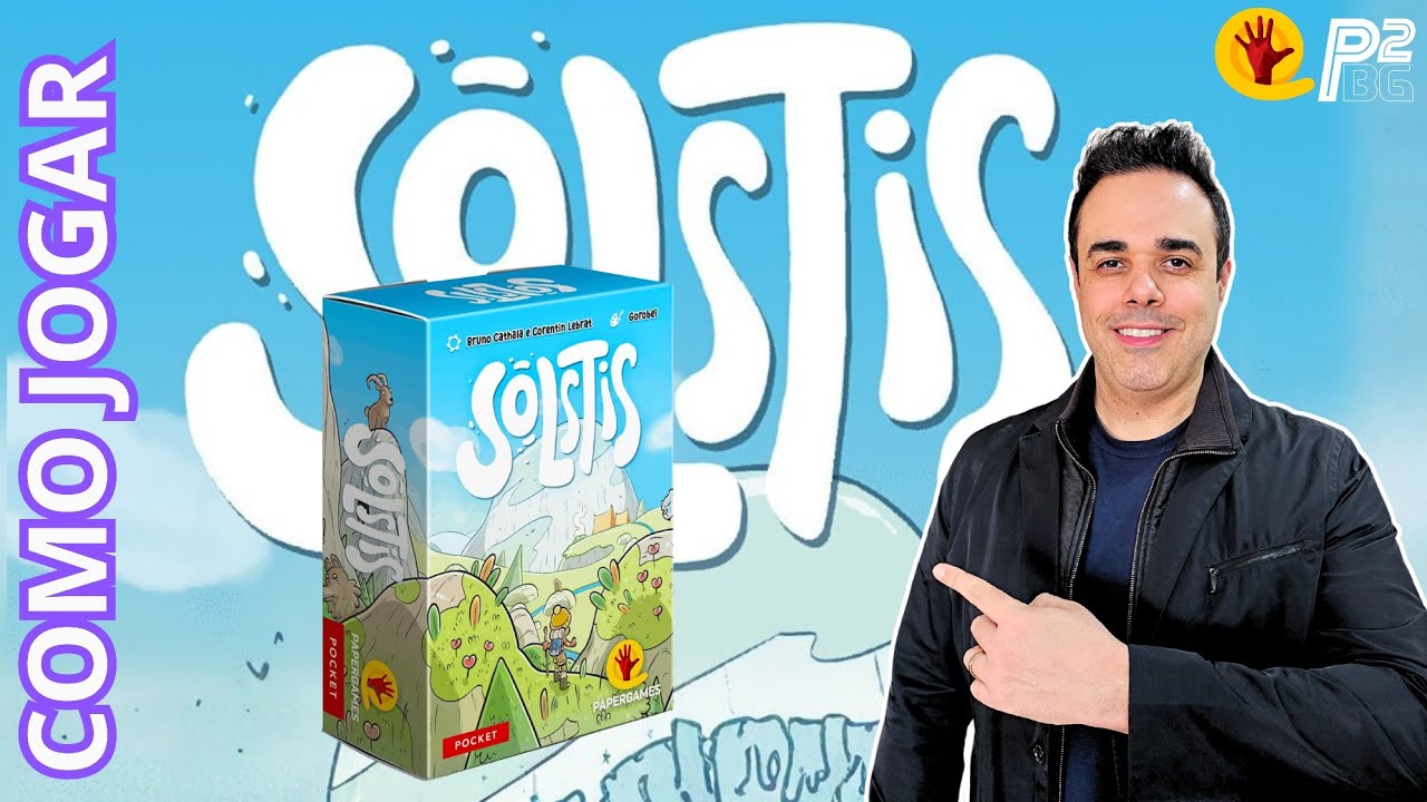 Solstis | Regras + Início de Gameplay + Variante Solo | Lançamento PaperGames 