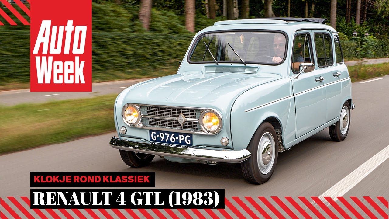 Renault 4 GTL (1983) - Klokje Rond Klassiek