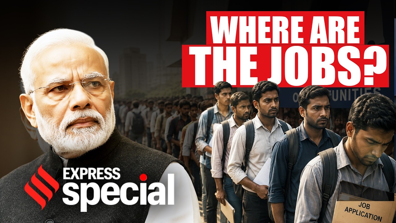 Modi Promised Jobs. The Numbers Tell a Different Story. | Indian Express
