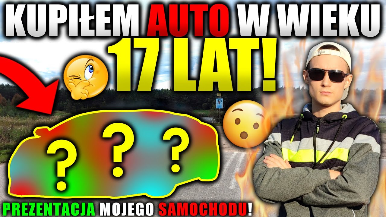 KUPIŁEM AUTO W WIEKU 17 LAT! 😮😀 Pokazuję Wam MÓJ SAMOCHÓD! 🚗 Q&A [Pytania i Odpowiedzi]