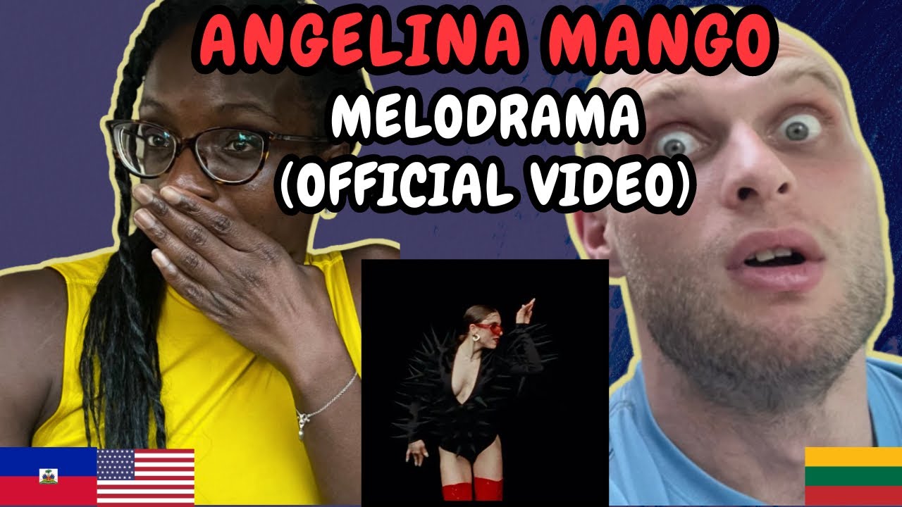 REACTION TO Angelina Mango - Melodrama (Music Video) | FIRST TIME HEARING MELODRAMA