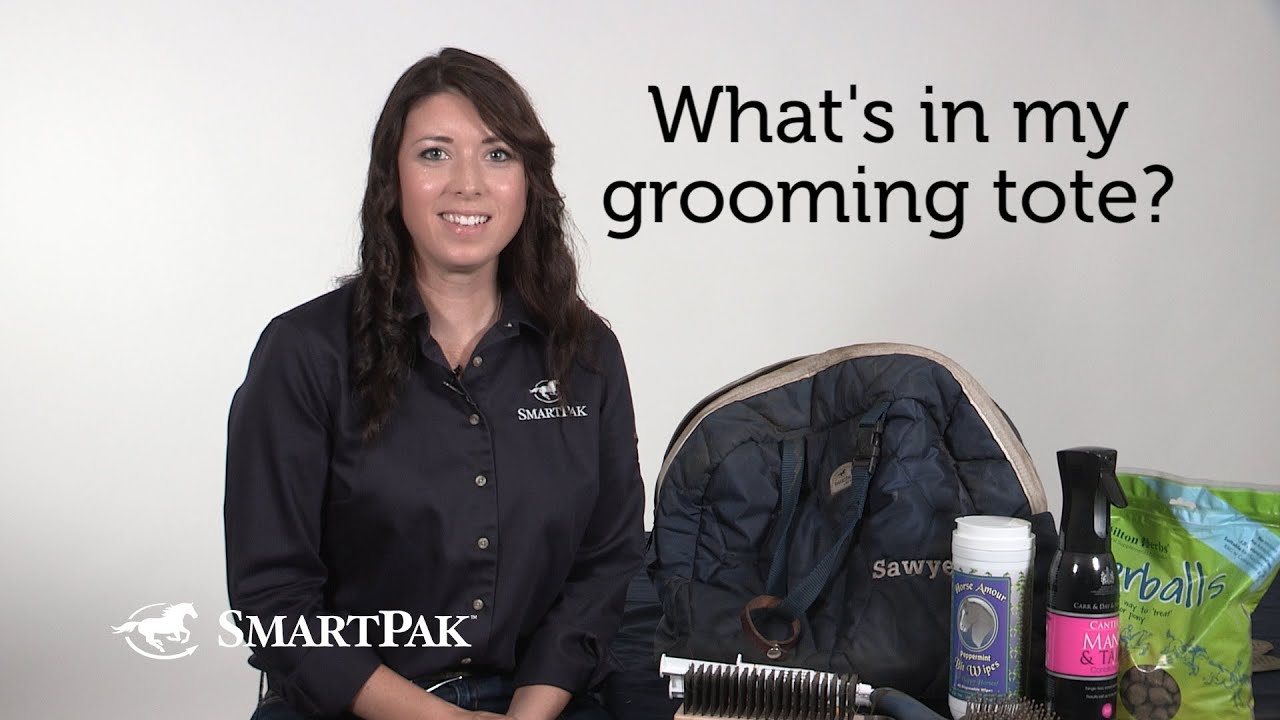 What's in my grooming tote? - SmartPaker Jessica