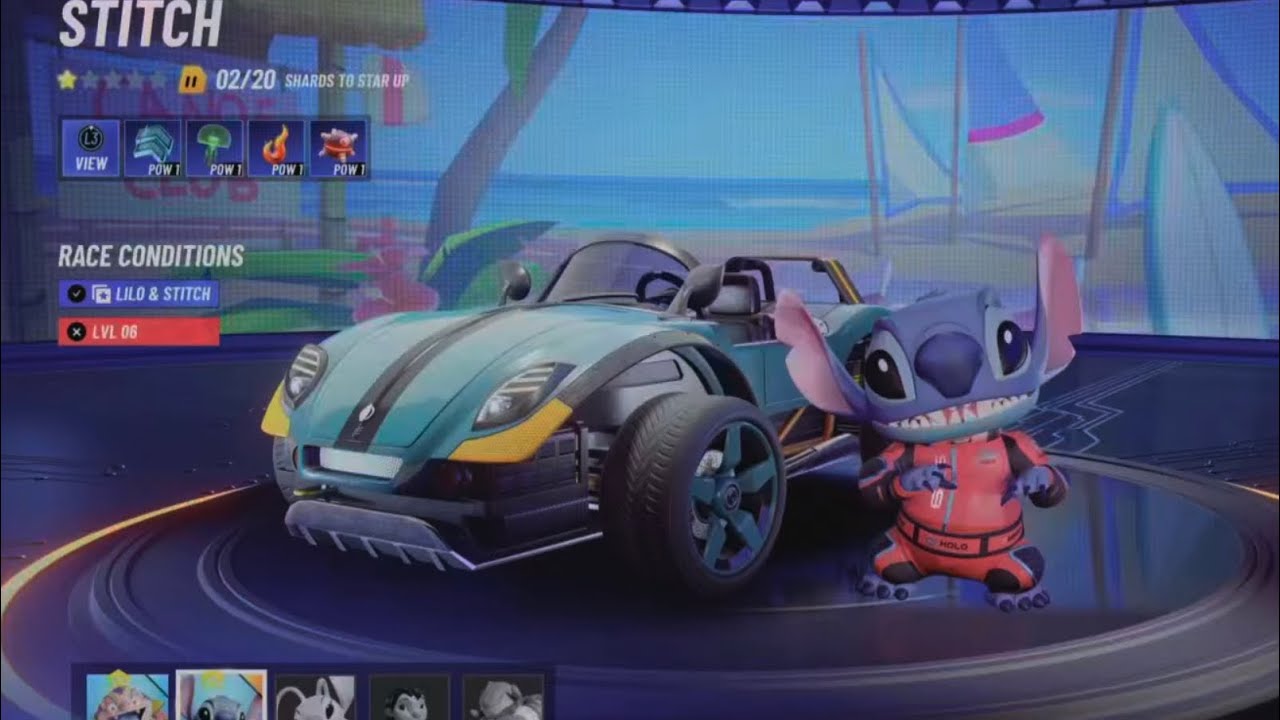 Disney Speedstorm- Stitch Gameplay
