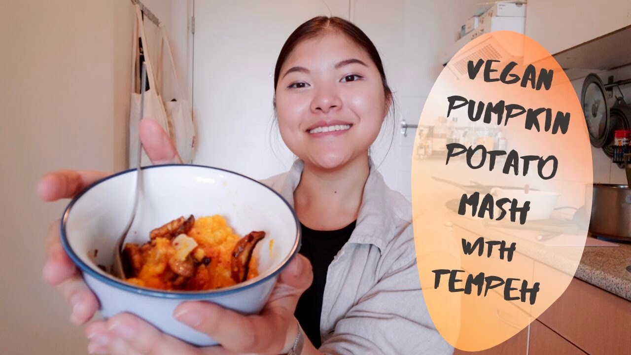 Cooking With Mimi Pumpkin Potato Mash with Tempeh | Vegan