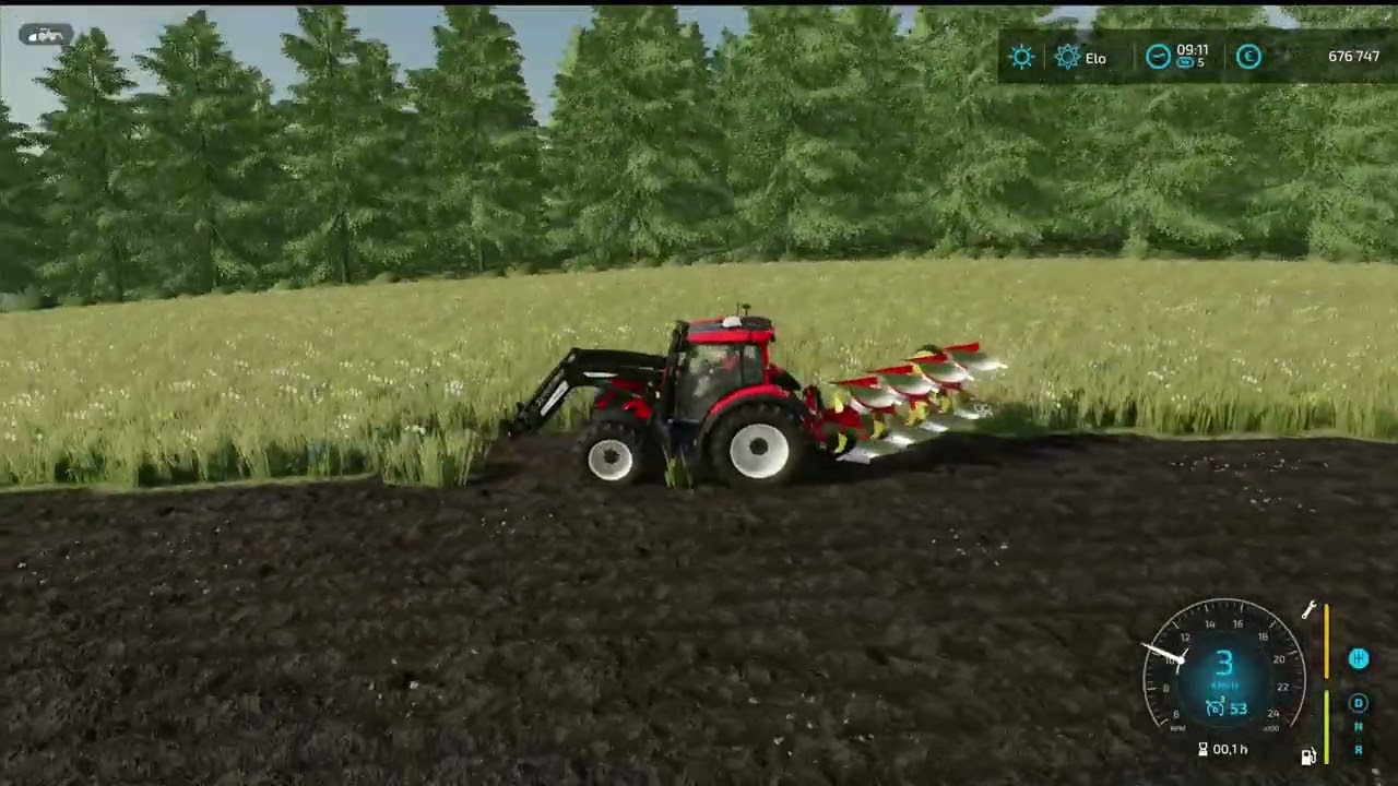 FS22 Urjanvaara #1 – Ensimmäiset kyntötyöt