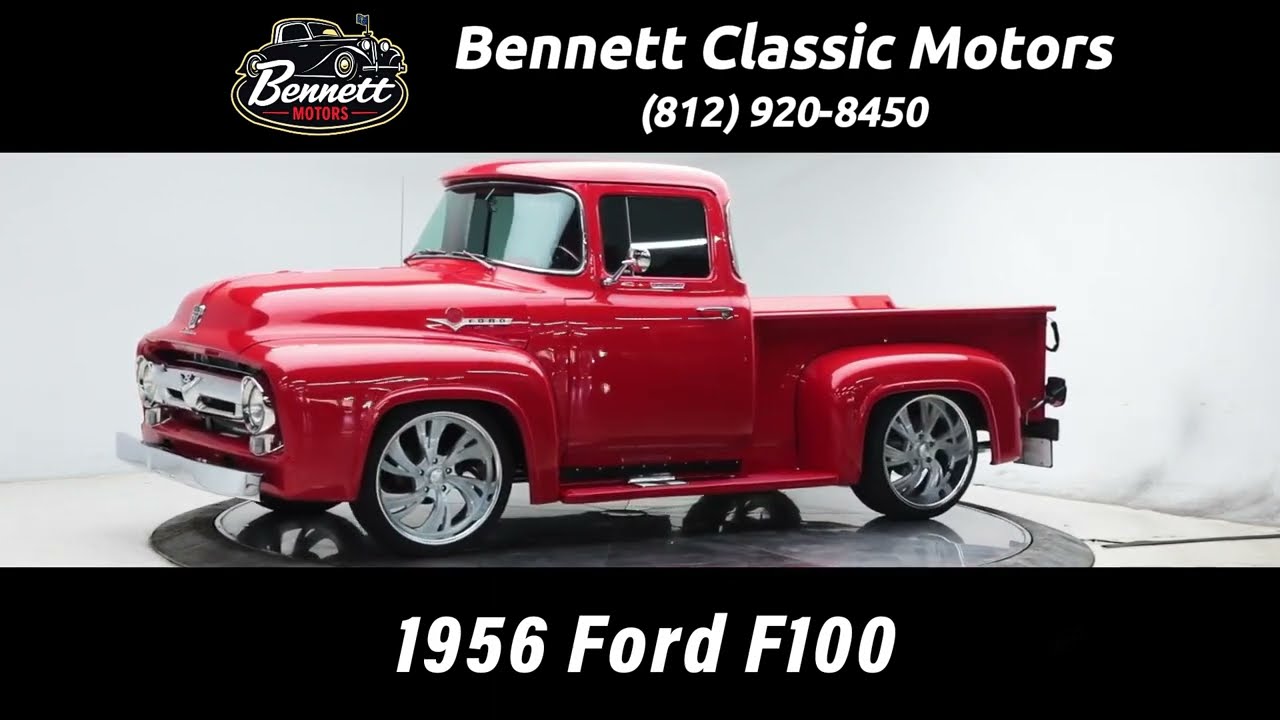 1956 Ford F-100  Custom Big-Window Pickup 5.0L