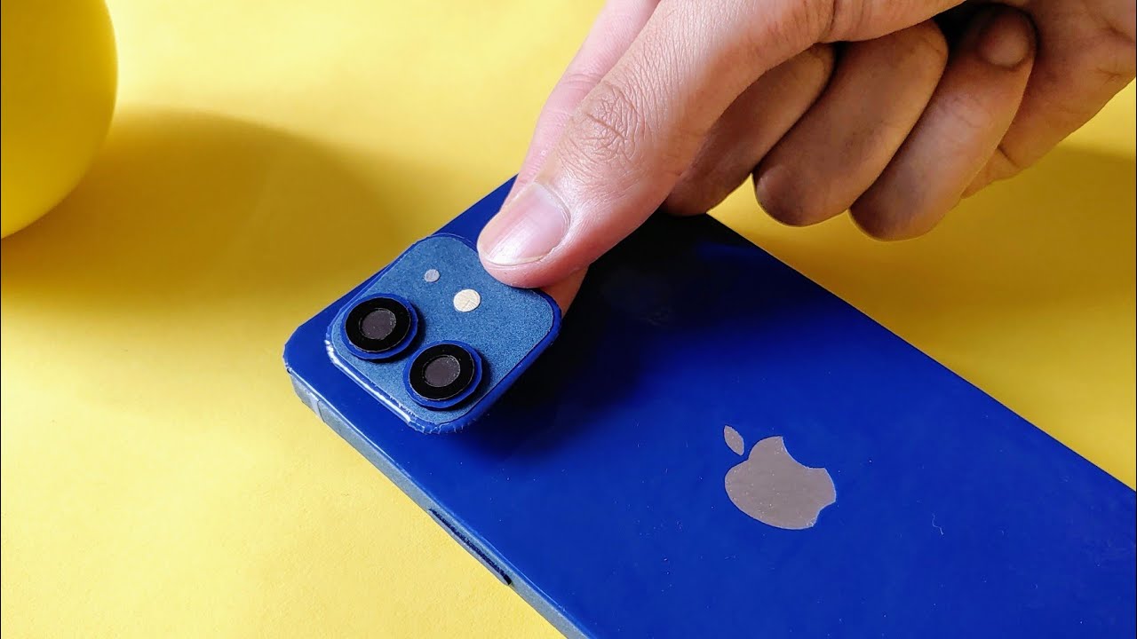 How to make iPhone 12 from cardboard