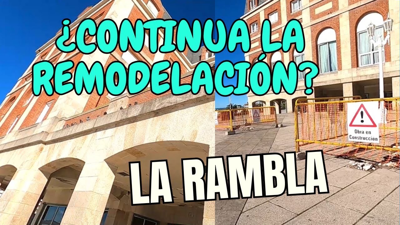 Segunda visita a la Rambla de Mar del Plata, ¿continúan las obras?