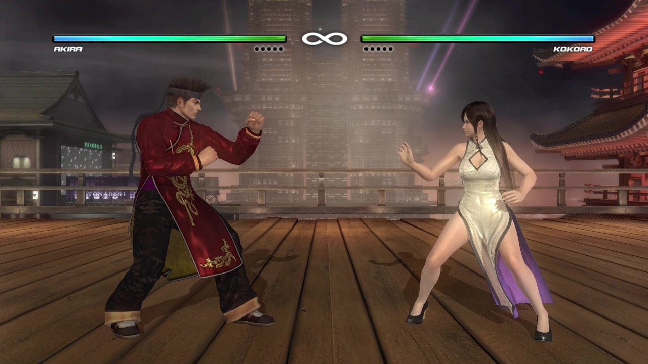 DEAD OR ALIVE 5 - Akira VS Kokoro